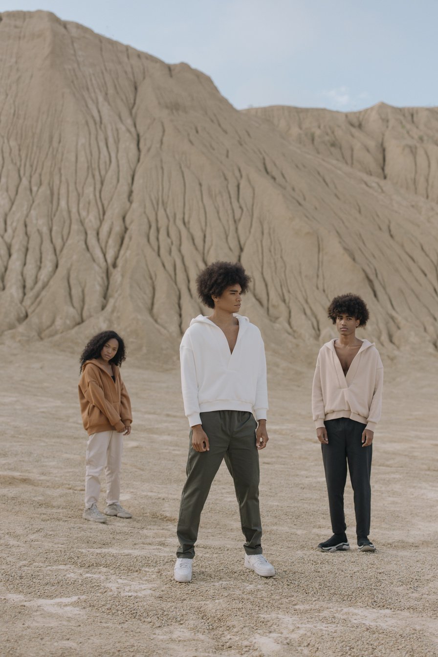 People in Fashionable Jackets